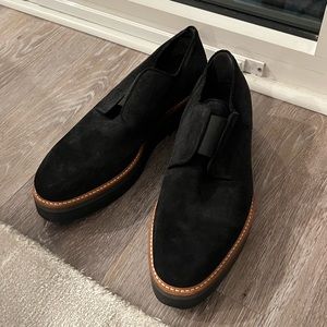 Vince Platform Suede Loafer